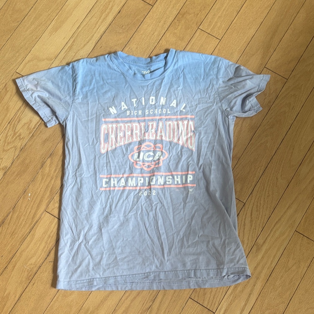 Gray National Cheerleading T-Shirt
